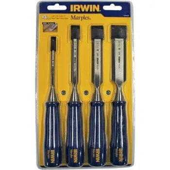 Dláto Sada sekáčů (dlát) Zkosená hrana, počet kusů: 4 Ocel 6,0 mm, 13 mm, 19 mm, 25 mm Irwin