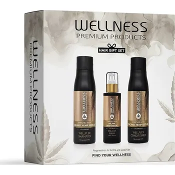 Kosmetická sada Wellness - Wellplex Set W Serum Sady péče o vlasy unisex