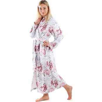 Dámský župan Dámský župan Annie pivoňky světlé 21 26 0011 - L