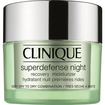 Pleťový krém Clinique - Superdefense Night Recovery Moisturizer Very Dry Noční krémy 50 ml unisex