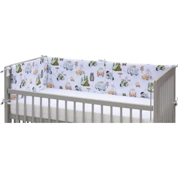 mantinel do postýlky Mantinel do postýlky FANY 180x30cm - tyrkysový