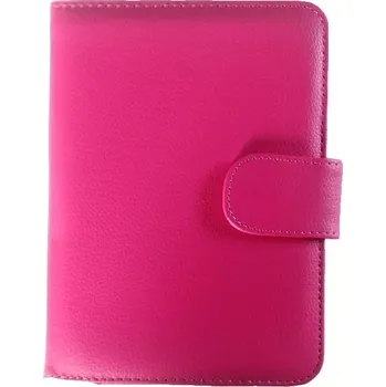 Pouzdro na čtečku elektronické knihy Univerzální pouzdro pro čtečky knih - Fortress FT163 Universal - pouzdro univerzální pro všechny čtečky knih - tmavě růžové, magnet + BONUSY