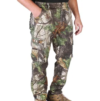 Ochranné vybavení na lov a střelbu Pánské maskáčové kalhoty 3D Realtree Oak birch zateplené (pánské maskáče Loshan 3D-1)