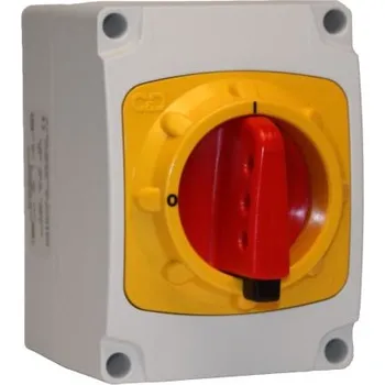 vypínač Izolační spínač, řada: SDDG 3P plus N NO plus 25A 11kW IP66, rozsah: i-switch