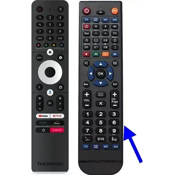 Thomson 32FA2S13 dálkový ovladač náhradní