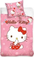 Carbotex Hello Kitty malá mlsalka 100 x 135, 40 x 60 cm zipový uzávěr