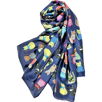 Šála Classic Scarf Classic Scarf Hedvábná šála s viskózou vícebarevná