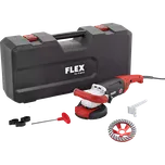 FLEX LD 18-7 125 R, Kit Turbo-Jet, Silná sanační bruska s výkonem 1750 W pro broušení až do rohů, 125 mm