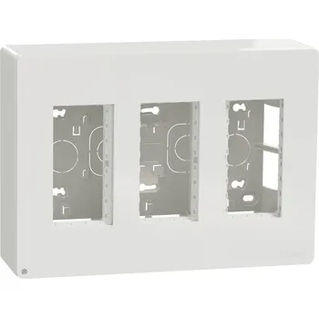 vypínač Centrální jedn 3x4mod. vert. povr, Antib