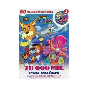 DVD film Willy Fog - 20 000 mil pod mořem 3 - DVD
