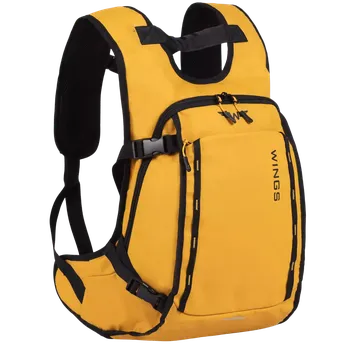 Městský batoh WINGS Cestovní batoh ROOK YELLOW
