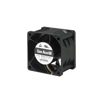 PC ventilátor Sanyo Denki Axiální ventilátor, 24 V DC, DC, průtok vzduchu: 142.2m³/h, 33.6W, 1.4A, 60 x 60 x 38mm