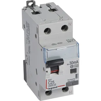 Proudový chránič DX3 KOMB. 1+N C25 30MA A 6KA *411063 Legrand