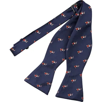 Motýlek Bubibubi Tmavomodrý vázací motýlek fotbal