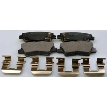 Brzdový systém Sada brzdových destiček, kotoučová brzda DENCKERMANN B111279