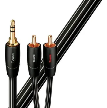 Audio kabel Audioquest Tower JR 8,0 m - kabel audio 1 x 3,5 mm - 2 x RCA