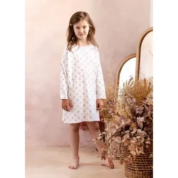 Dívčí noční košile Dětská noční košile 3277-Tilly, dlouhý rukáv, vel. 122, 128, 134. 140