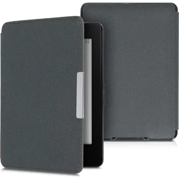 Pouzdro na čtečku elektronické knihy Pouzdro KW Mobile - Nylon Book - KW4948773 - pro Amazon Kindle Paperwhite 1/2/3 - antracitové + BONUSY