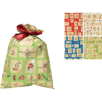 Dárková visačka MFP sáček vánoční 20x32cm Cadeau 5800779
