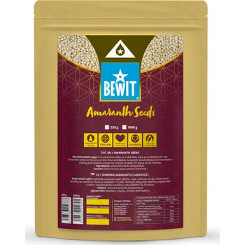 Sušená potravina BEWIT Semínka amarantu - 25 kg