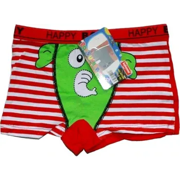 Dětské trenkoslipy, chlapecké trenky slon 196 červené 780/47