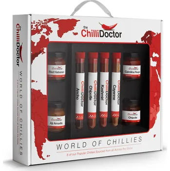 The ChilliDoctor World Of Chillies balíček chilli z celého světa