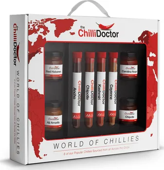 Koření The ChilliDoctor World Of Chillies balíček chilli z celého světa