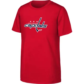 Chlapecké tričko Outerstuff Dětské tričko Washington Capitals NHL Primary Logo Tee Velikost: Dětské S (6 - 8 let)