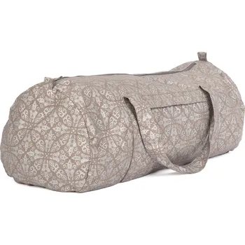 podložka na cvičení BODHI Taška na jógu MAHARAJA RAJA, hnědá/stříbrná