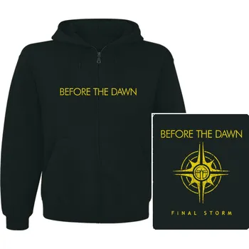 Pánské oblečení mikina s kapucí a zipem Before The Down - Final Storm