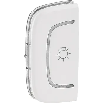 vypínač Valena ALLURE krytka 1 modulová pro MYHONE levá symbol světla barva bílá*755528 Legrand