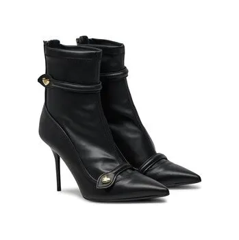 Dámské kozačky Polokozačky LOVE MOSCHINO JA21099G0LIEZ000 Černá 41