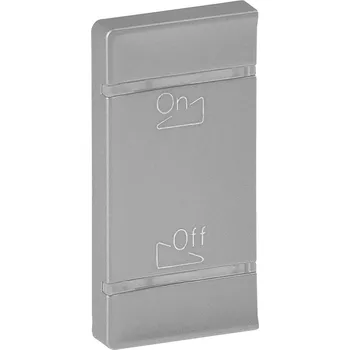 Elektroinstalační materiál Valena LIFE kryt pro MYHONE 1modul. regulace levý barva hliník *755323 Legrand