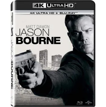 Blu-ray film Jason Bourne - 2Blu-ray (4K Ultra HD + Blu-ray)