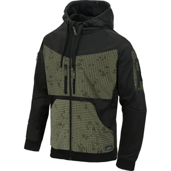 Pánská mikina Helikon-Tex Mikina Rogue Hoodie (FullZip) Black/Desert night camo - HELIKON Velikost: XXL