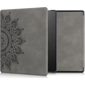 Pouzdro na čtečku elektronické knihy Pouzdro KW Mobile - Rising Sun - KW5697203 - pro Amazon Kindle Oasis 2/3 - šedé + BONUSY