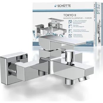 Sprchový set SCHÜTTE TOKYO II vanová baterie, vanová baterie, chromová vana | 24130