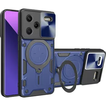 Pouzdro na mobilní telefon Kryt Xiaomi Redmi Note 13 Pro+ 5G Techsuit CamGuard Pro - modrý