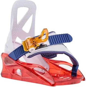 Vázání na snowboard vázání Burton Grom - Red/Multi M - kid´s size