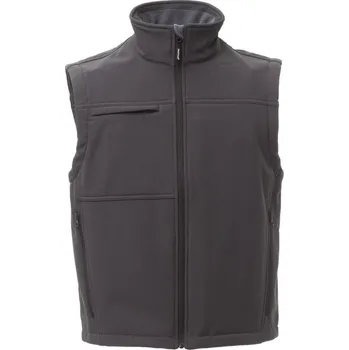 Pánská mikina Pánská softshellová vesta BERING, Payper Barva: antracitová, Velikost: M