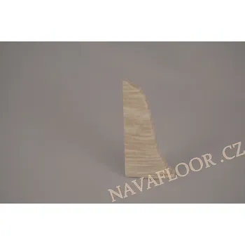 Podlahová lišta Koncovka levá k soklové liště SLK 50 W646 Stockholm ASH