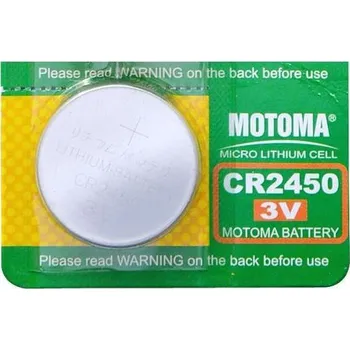 Článková baterie Baterie CR2450 MOTOMA Lithiová