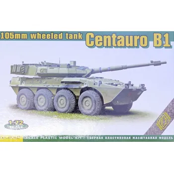 Plastikový model ACE 1/72 Centauro B1 Italian 105mm wheeled tank