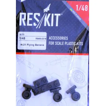 Plastikový model Reskit 1/48 H-21 Flying Banana - wheels (ITAL)