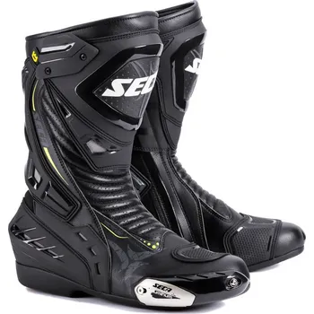 Moto obuv Boty na motorku SECA Hyper černé 46