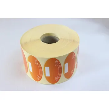 Speciální papír Etiketa 78 x 40mm elipsa 'Trefa', OUT / 2500ks