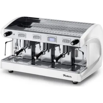 Kávovar ASTORIA/MCE s.r.l. KÁVOVAR FORMA SAE/3 TŘÍPÁKOVÝ - ELEKTRONICKÉ OVLÁDÁNÍ - NEREZ/ČERNÁ