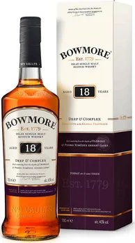 Whisky Bowmore Deep Complex Sherry 18 y.o. 43 % 0,7 l