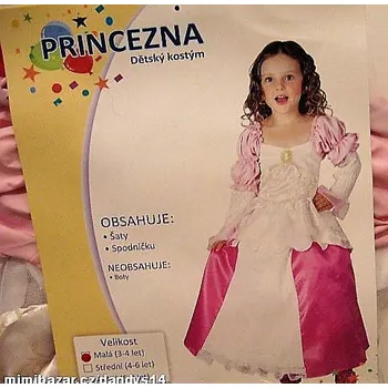 Karnevalový kostým Karnevalový kostým PRINCEZNA 3 - 4 let