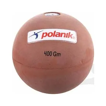 Fotbalový míč Polanik Míč tréninkový pro hod oštěpem - hmotnost 400g, gumový JRB-0,4